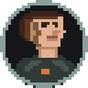 Pixel-art portrait of Ripley